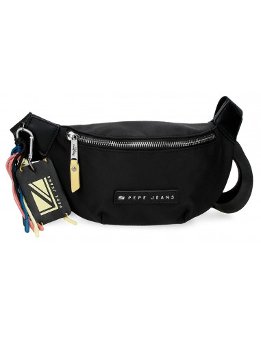 7084931 WAIST BAG PJL TESSA BLACK